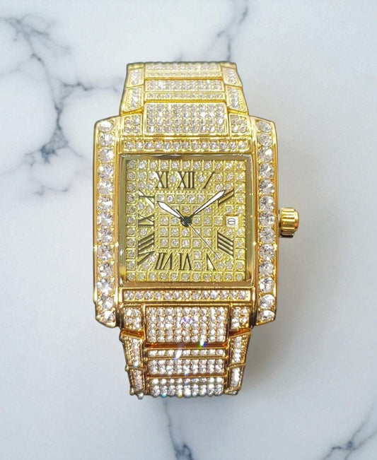 Iced Premium Square Saat