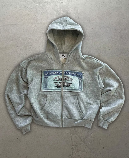Social Security PM Zip-Up Hoodie